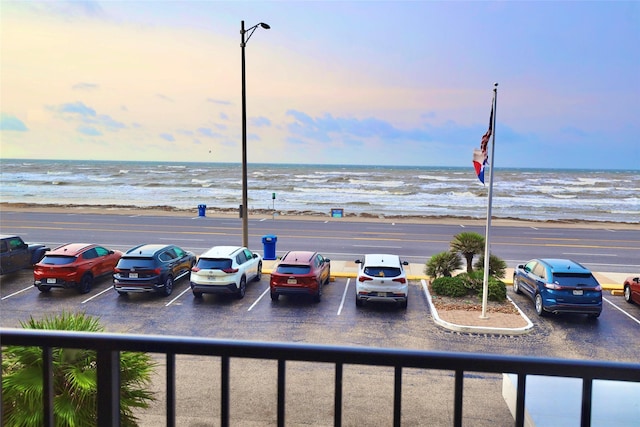 water view with a beach view