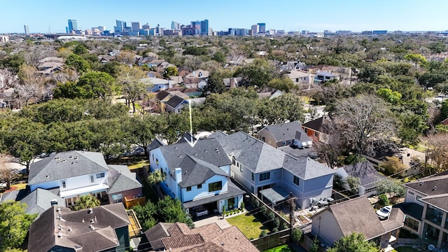 birds eye view of property featuring a residential view