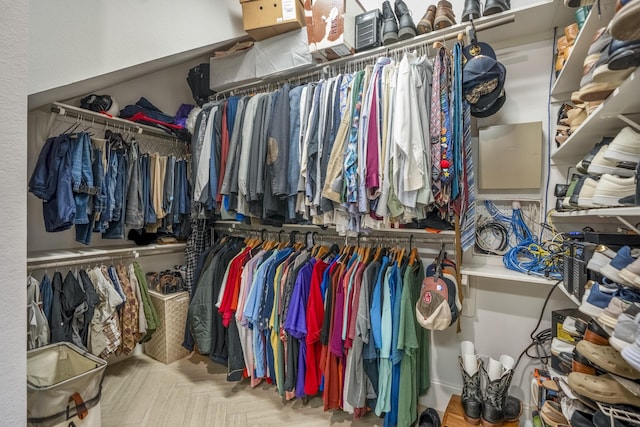 view of spacious closet