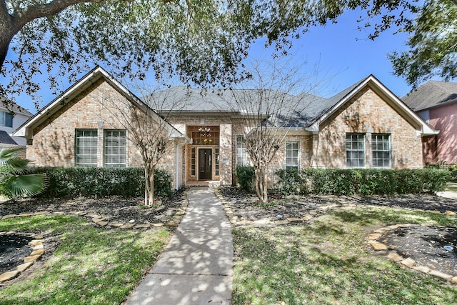 view of ranch-style home