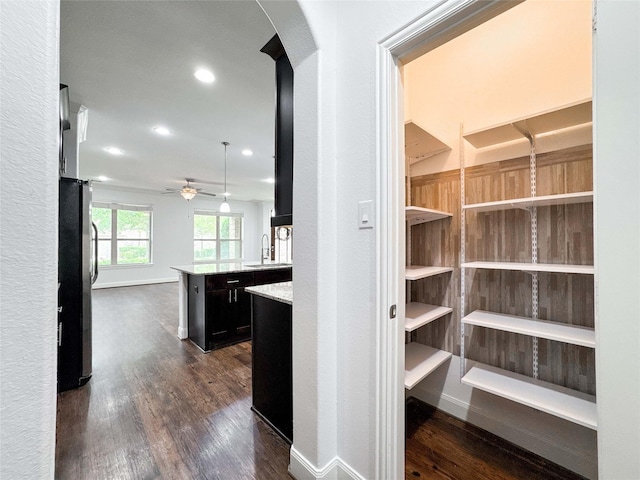 717 Via Lago, Webster, TX 77598 - pantry featuring a sink