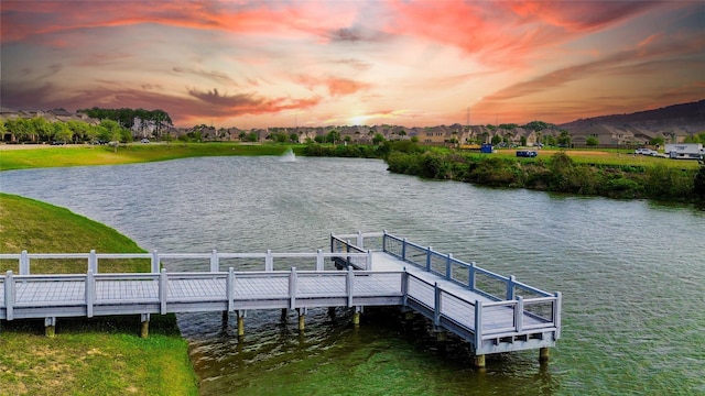 717 Via Lago, Webster, TX 77598 - dock with a water view