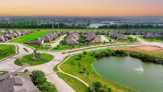 717 Via Lago, Webster, TX 77598 - aerial view of residential area featuring a large body of water