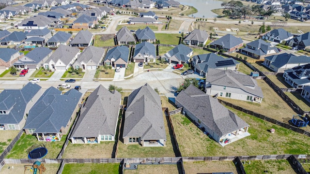 birds eye view of property featuring a residential view