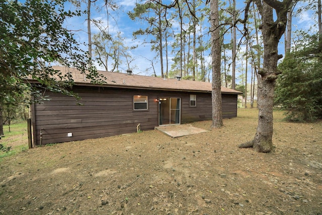 view of rear view of house