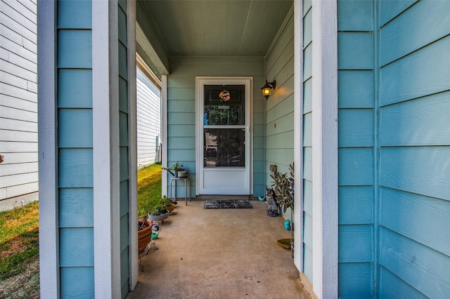 view of entrance to property