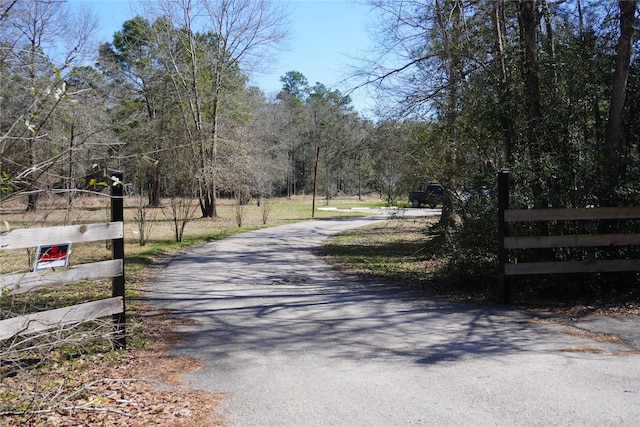 view of road