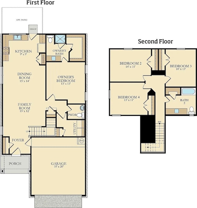 23923 Falling Daylight Dr, Hockley, TX 77447 - floor plan / room layout