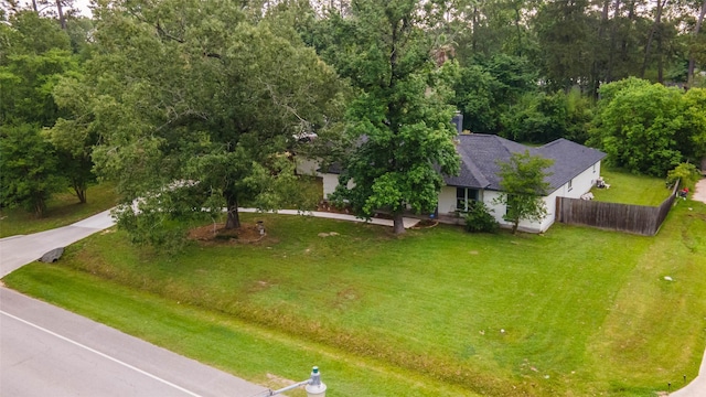 aerial view of property and surrounding area