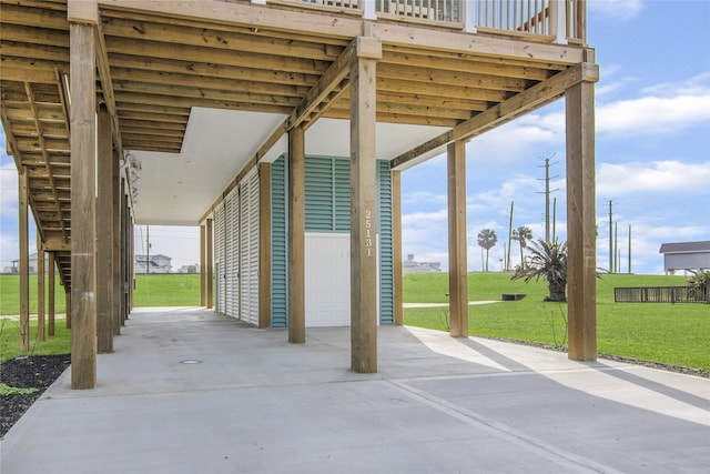 view of patio