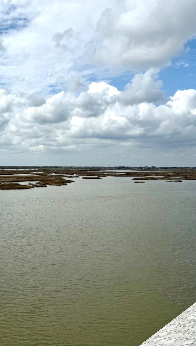 view of water feature