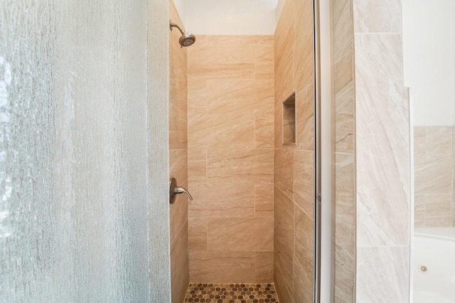 full bath with a stall shower