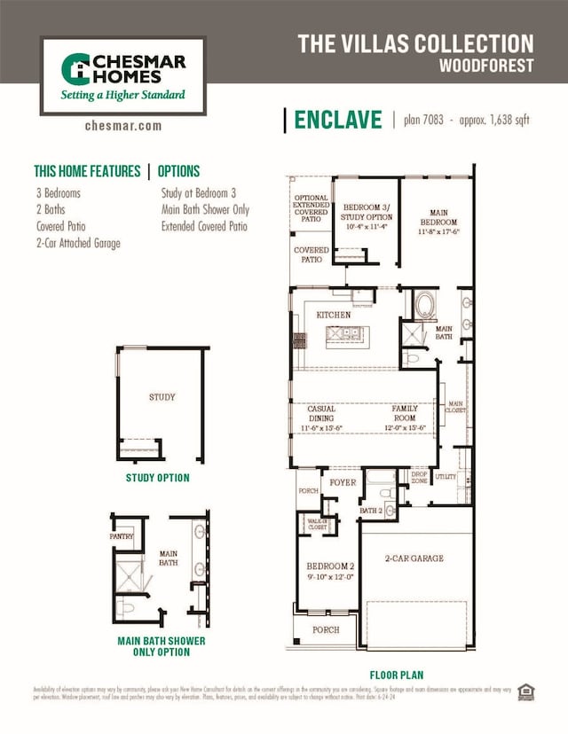 164 W Coralburst Loop, Montgomery, TX 77316 - home floor plan