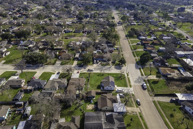 birds eye view of property featuring a residential view