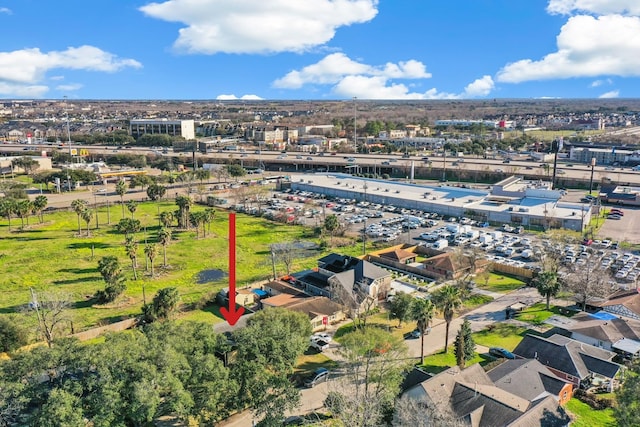 aerial overview of property's location