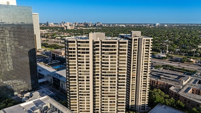 exterior space with a city view