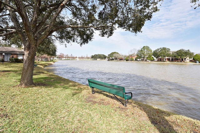 property view of water