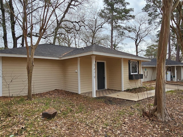 view of rear view of house