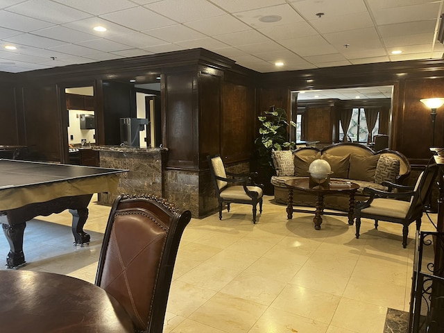 view of common area