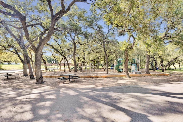 view of home's community with playground community