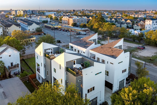 bird's eye view featuring a residential view