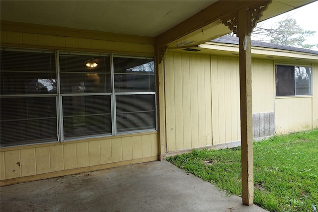 exterior space featuring a patio