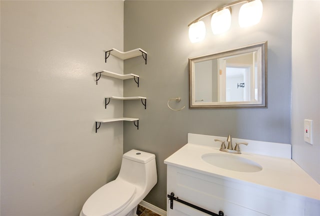 1016 Applewood Dr, Friendswood, TX 77546 - bathroom with vanity and toilet