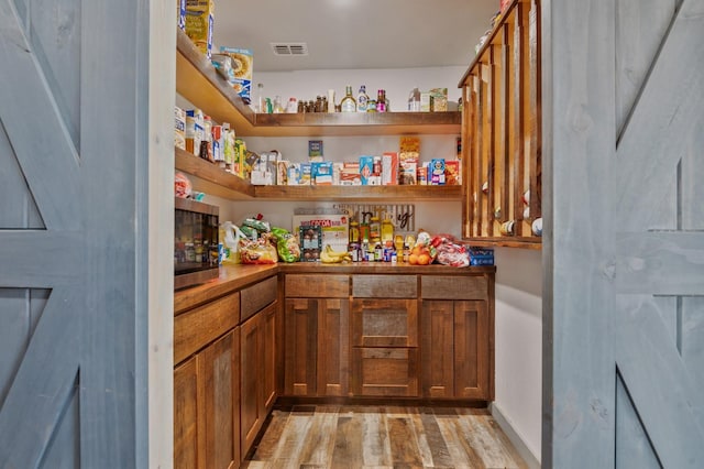 storage area featuring visible vents