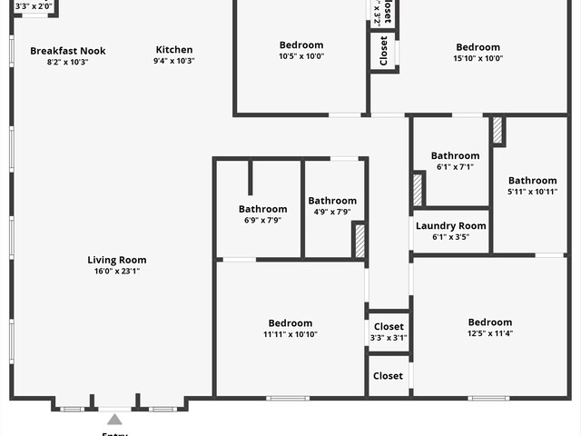1922 Blue Water Hwy, Surfside Beach, TX 77541 - room layout