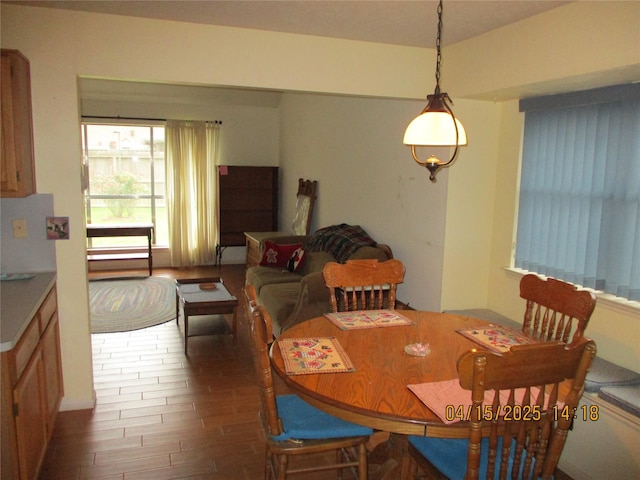 9427 Walnut Glen Dr, Houston, TX 77064 - dining space with wood finished floors