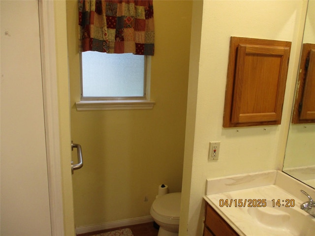 9427 Walnut Glen Dr, Houston, TX 77064 - bathroom with toilet and vanity