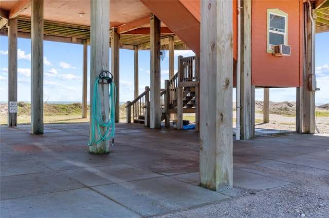 view of patio / terrace featuring cooling unit