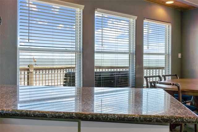 details featuring recessed lighting