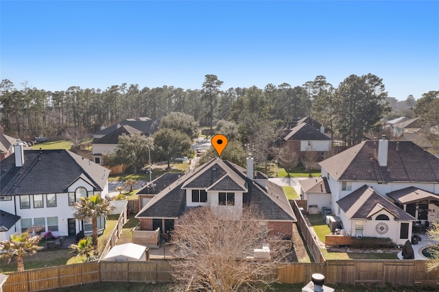 8707 Rolling Rapids Rd, Humble, TX 77346 - aerial view of residential area