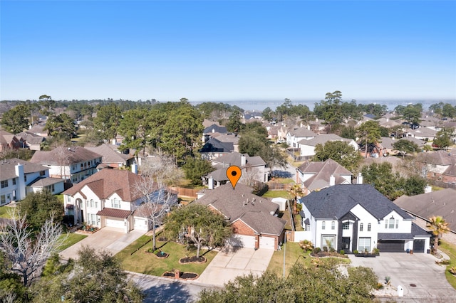 8707 Rolling Rapids Rd, Humble, TX 77346 - aerial perspective of suburban area