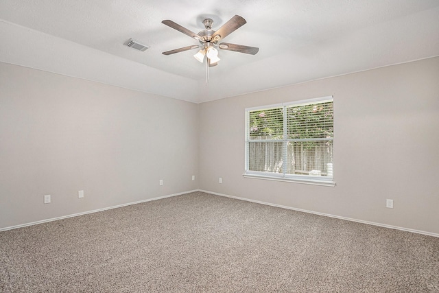 24134 Griffin House Ln, Katy, TX 77493 - carpeted empty room featuring a ceiling fan and baseboards