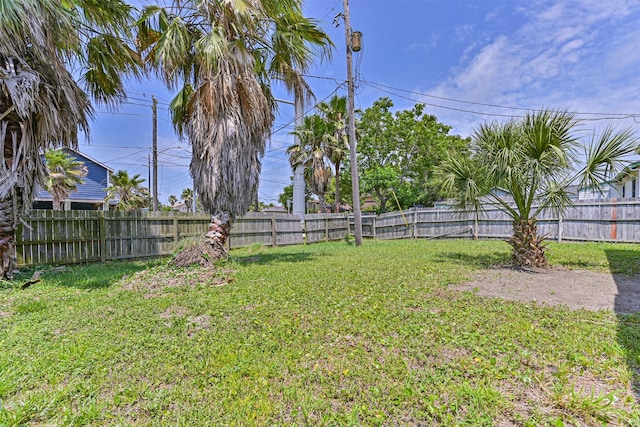 2009 Neumann Dr, Galveston, TX 77551 - view of yard