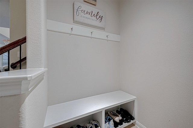 view of mudroom