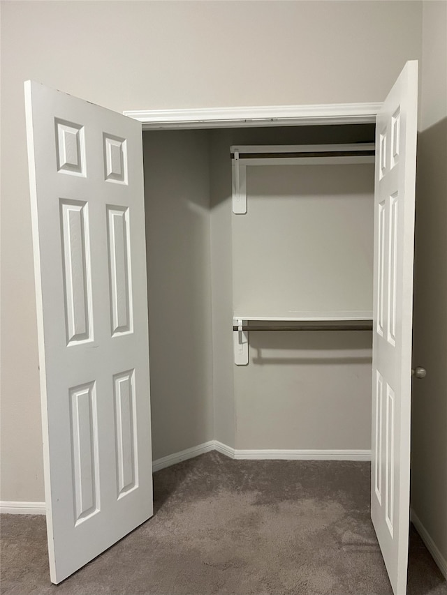 view of closet