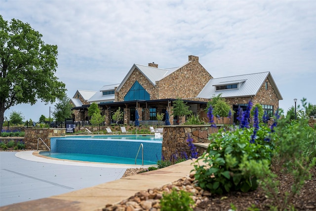 9975 Monarch Landing Cv, Willis, TX 77318 - view of community pool
