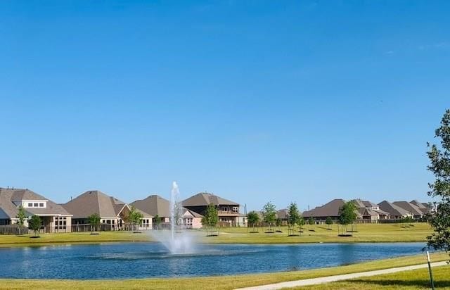 24539 Greeley Lake Dr, Katy, TX 77493 - water view with a residential view