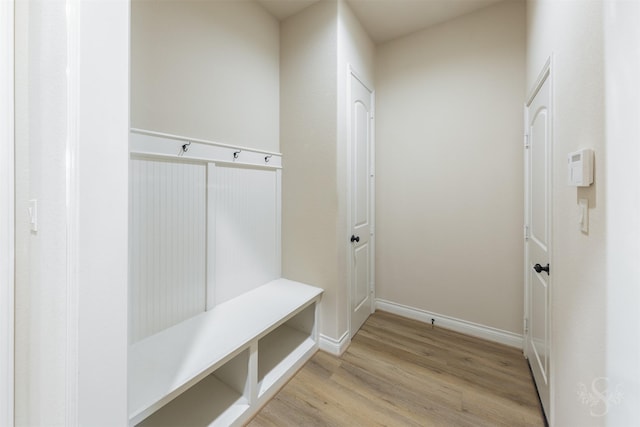 4903 Cancun Hills Ct, Fulshear, TX 77441 - mudroom with light wood-type flooring and baseboards