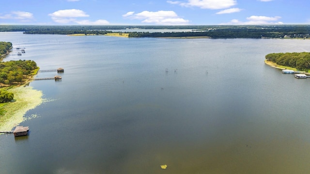 view of water feature