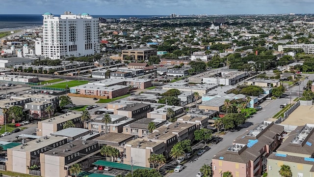 bird's eye view featuring a view of city