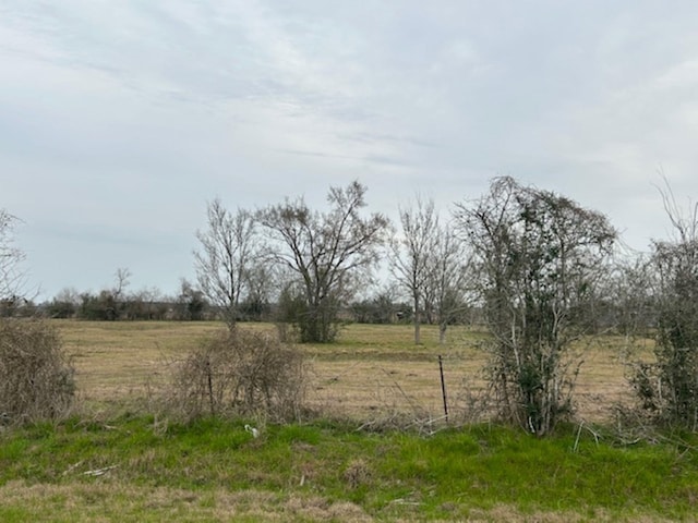 view of nature with a rural view