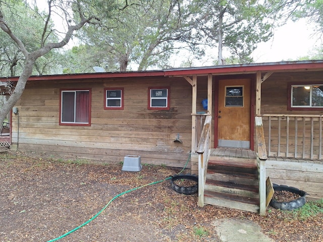 view of ranch-style home