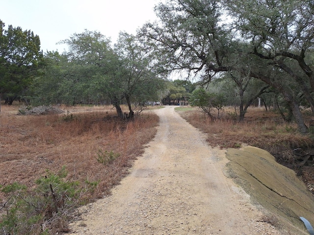 view of road