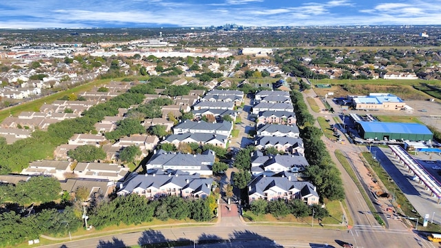 drone / aerial view featuring a residential view