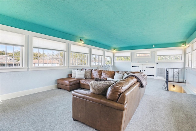 sunroom / solarium featuring visible vents