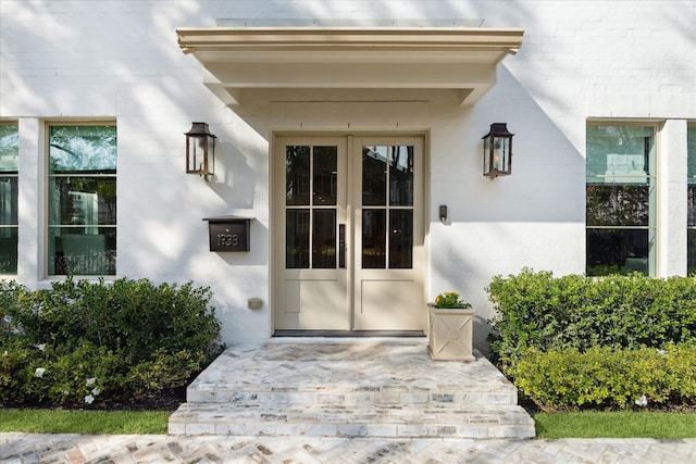 view of entrance to property